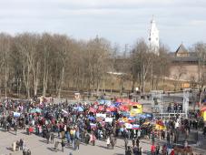18 марта 2016 г. Великий Новгород. Митинг-концерт «Россия – Крым – единство!». Фото Игоря Белова, из архива отдела - пресс-центра Администрации Великого Новгорода