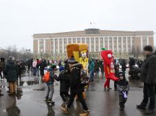 1 марта 2020 г. Великий Новгород. Городской праздник «Масленица». Фото управления по работе со СМИ. Автор Виктория Иванова