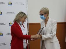 20 августа 2021г. Великий Новгород. Заключительный этап муниципального конкурса «Грант Мэра Великого Новгорода в сфере образования: Проекты-2021. Путь к успеху». Фото управления по работе со СМИ