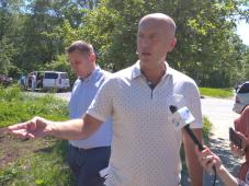 18 июня 2021 г. Великий Новгород, перекресток улиц Большой Санкт-Петербургской и Черепичной. После вскрышных работ. Фото управления по работе со СМИ