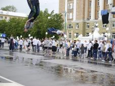 10 июня 2017 г. Великий Новгород празднует свое 1158-летие. День города. Праздничное шествие предприятий и организаций города &quot;Мы вместе!&quot;. Фото Игоря Белова