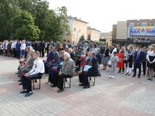 23 августа 2017 г. Великий Новгород. Митинг, посвященный Дню подвига самопожертвования в годы Великой Отечественной войны 1941-1945 гг. в бою на Новгородской земле Героя Советского Союза А.К. Панкратова. Фото Игоря Белова