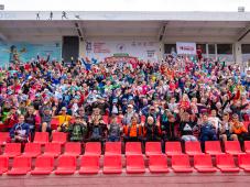 21 июня 2018 г. Великий Новгород, стадион «Волна». Олимпийский день. Фото Дмитрия Демидова