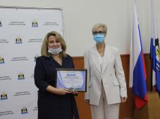 20 августа 2021г. Великий Новгород. Заключительный этап муниципального конкурса «Грант Мэра Великого Новгорода в сфере образования: Проекты-2021. Путь к успеху». Фото управления по работе со СМИ