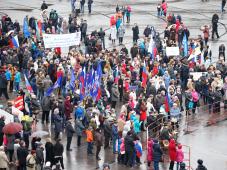 4 ноября 2015 г. День народного единства в Великом Новгороде. Фото Игоря Белова