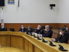 14 октября 2020г. Великий Новгород. Рабочее совещание о ходе осеннего призыва. Фото управления по работе со СМИ