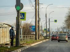 23 октября 2022 г. Великий Новгород, просп. Александра Корсунова. Фото из архива управления по работе со СМИ
