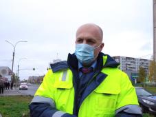 12 октября 2020 г. Великий Новгород, ул. Кочетова. Объезд дорог по нацпроекту БКАД, срок гарантии ремонта которых не истек. Фото управления по работе со СМИ
