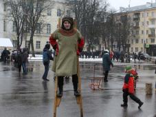 1 марта 2020 г. Великий Новгород. Городской праздник «Масленица». Фото управления по работе со СМИ. Автор Виктория Иванова