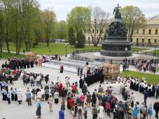 24 мая 2017 г. Великий Новгород. Открытие Дней славянской письменности и культуры. Фото Игоря Белова, из архива отдела - пресс-центра Администрации Великого Новгорода