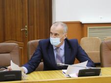 14 октября 2020г. Великий Новгород. Рабочее совещание о ходе осеннего призыва. Фото управления по работе со СМИ