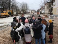 16 ноября 2021г. Великий Новгород, Ильина ул. Фотография управления по работе со СМИ	