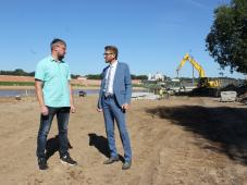 4 августа 2022г. Великий Новгород, набережная Александра Невского (участок около гостиницы «Россия» с учетом проектируемого причала). Фотография управления по работе со СМИ