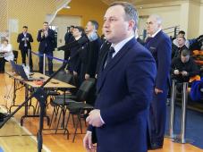 19 апреля 2019 г. Великий Новгород. Мэр Великого Новгорода Сергей Бусурин. Фото управления по работе со СМИ