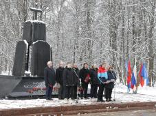 15 февраля 2016 г. Великий Новгород. Торжественный митинг у мемориала Афганистан болит в моей душе. Фото Игоря Белова