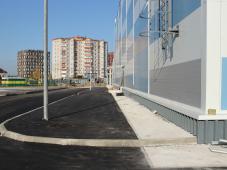 11 октября 2021г. Великий Новгород, ул. Вересова. Строительство физкультурно-спортивного комплекса. Фотография управления по работе со СМИ