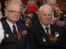 18 января 2019 г. Великий Новгород. Зал воинской Славы. 75-я годовщина освобождения Новгорода от немецко-фашистских захватчиков. Фото Анны Костецкой