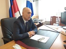 29 сентября 2021 г. Великий Новгород. Совещание с руководителями предприятий и организаций по вопросам мобилизационного резерва. Фото управления по работе со СМИ