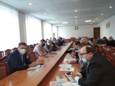 29 сентября 2021 г. Великий Новгород. Совещание с руководителями предприятий и организаций по вопросам мобилизационного резерва. Фото управления по работе со СМИ