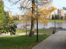 16 октября 2019 г. Великий Новгород, сквер Водников. Фото Ольги Полуяновой