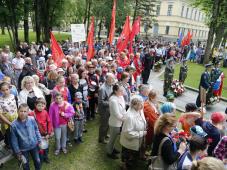 22 июня 2016 г. Великий Новгород, мемориал &quot;Вечный Огонь Славы&quot; в Кремле. День памяти и скорби. Митинг. Фото Игоря Белова, из архива отдела - пресс-центра администрации Великого Новгорода