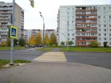 12 октября 2020 г. Великий Новгород, ул. Кочетова. Объезд дорог по нацпроекту БКАД, срок гарантии ремонта которых не истек. Фото управления по работе со СМИ