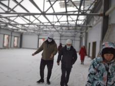 18 января 2021 г. Великий Новгород, ул. Вересова. Строительство ФСК в Северном микрорайоне. Фото управления по работе со СМИ