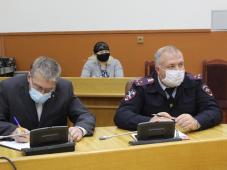 14 октября 2020г. Великий Новгород. Рабочее совещание о ходе осеннего призыва. Фото управления по работе со СМИ