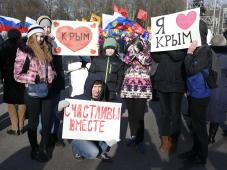 18 марта 2016 г. Великий Новгород. Митинг-концерт «Россия – Крым – единство!». Фото Игоря Белова, из архива отдела - пресс-центра Администрации Великого Новгорода