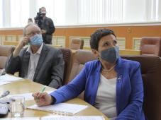 20 августа 2021г. Великий Новгород. Заключительный этап муниципального конкурса «Грант Мэра Великого Новгорода в сфере образования: Проекты-2021. Путь к успеху». Фото управления по работе со СМИ