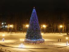 12 декабря 2016 г. Великий Новгород, пл.Победы-Софийская. Главная городская елка. Фото Игоря Белова