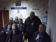 7 октября 2019 г. Великий Новгород. Мэр Сергей Бусурин встретился с Советом общественности микрорайона Кречевицы. Фото управления по работе со СМИ