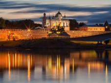 2017 год. Великий Новгород. Вид на Софийскую сторону. Фото Анны Костецкой ©