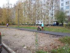 12 октября 2020 г. Великий Новгород, ул. 8 Марта. Объезд дорог по нацпроекту БКАД, срок гарантии ремонта которых не истек. Фото управления по работе со СМИ
