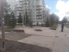 Великий Новгород. Бюст генерал-полковника, командующего 59 армией, освободившей Новгород от немецко-фашистких захватчиков, И.Т. Коровникова