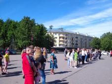 15 июня 2021 г. Великий Новгород. пл. Победы-Софийская. Очередной сводный отряд полиции отправлен в длительную служебную командировку на Северный Кавказ. Фото управления по работе со СМИ