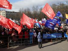 18 марта 2016 г. Великий Новгород. Митинг-концерт «Россия – Крым – единство!». Фото Игоря Белова, из архива отдела - пресс-центра Администрации Великого Новгорода