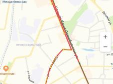 Схема новгородского велопарада 20 сентября 2020 г.