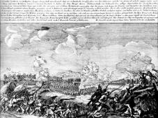 Сражение при Гросс-Егерсдорфе. 20 августа 1757. Гравюра. Вторая половина XVIII в.
